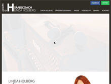 Tablet Screenshot of lindaholberg.com